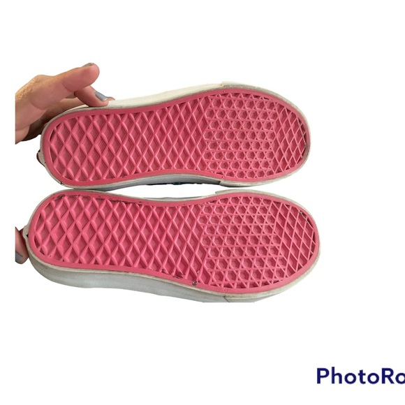 HELLO KITTY x VANS sneakers women’s 6.5 pink blue - Picture 7 of 7
